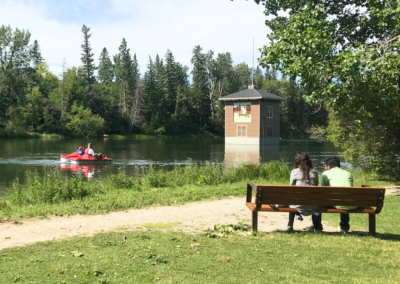 Bowness Park Bench