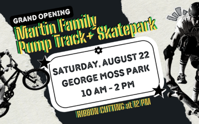 Grand Opening: Martin Family Pump Track & Skatepark
